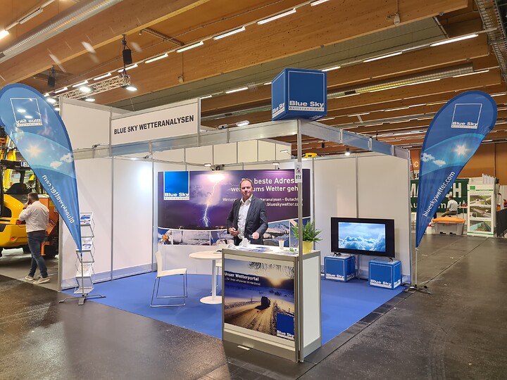 Blue Sky bei der Messe Astrad in Wels